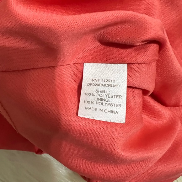 Charming Charlie summer keyhole tunic dress coral - Picture 6 of 7